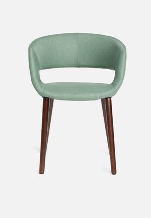 Grace dining chair - dusty olive
