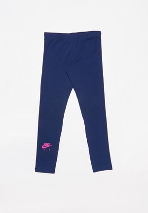 ladies navy nike leggings