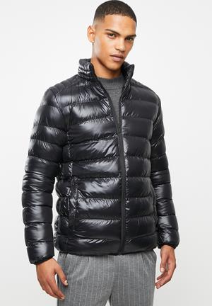 Moritzshine puffer jacket - black