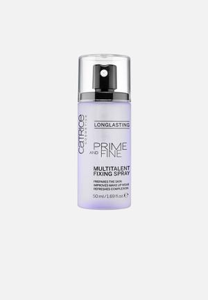 Prime and fine multitalent fixing spray