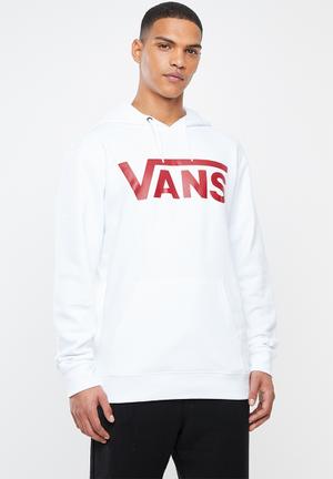 red vans hoodie mens