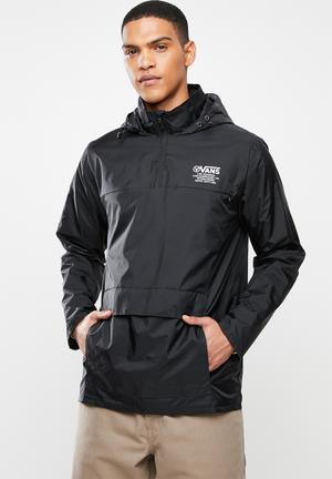 vans black jacket mens