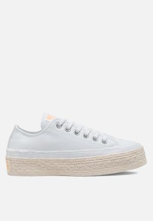 Chuck Taylor All Star espadrille - white/black/natural