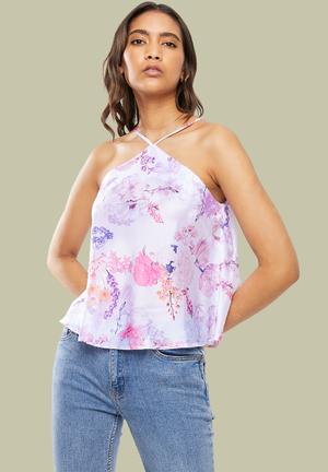 Floral printed cami - multi