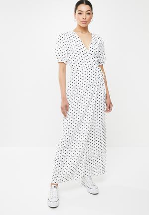 white maxi dress at mr price