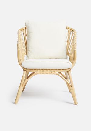 Toba rattan arm chair - natural