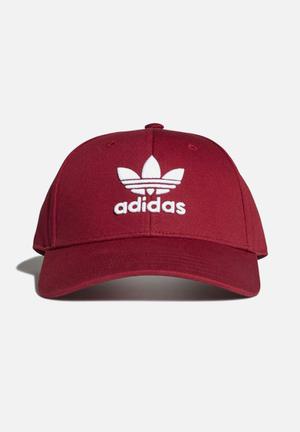 red adidas dad hat