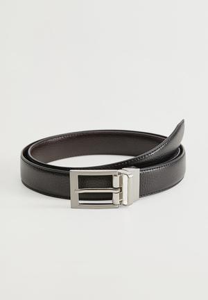 mens casual leather belt