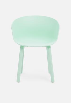Bowl chair - mint