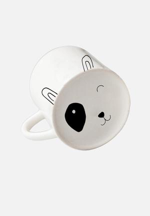 Spotty dog toddler mug