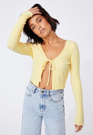 yellow tops online shopping