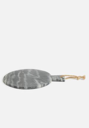 Marble chopping board - grey