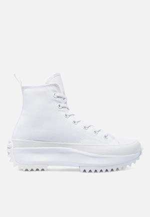 Run star hike platform all white hi - seasonal color