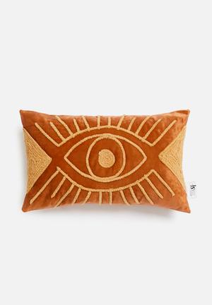 Protective cushion cover - rust