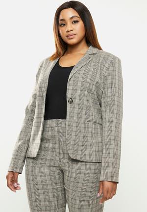 ladies navy blazer plus size