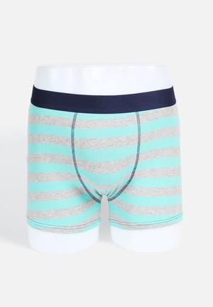 Green Blue & Purple Stripe 3 Pack New Look Underwear | Superbalist.com