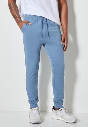 Miami skinny sweatpants - mid blue