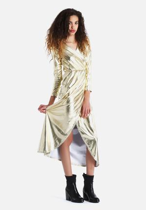 Fool's Gold Maxi Dress