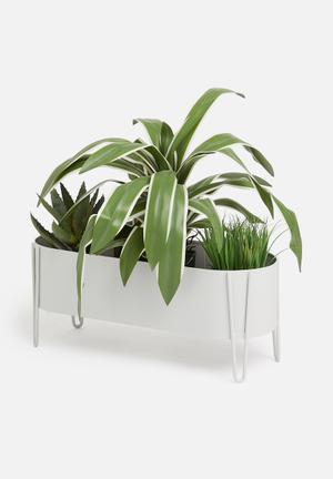 Flower rack - matte grey