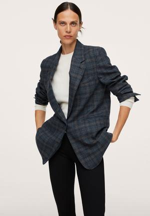 ladies navy blazer plus size