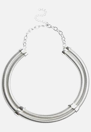 70's Row Flexi Choker Necklace