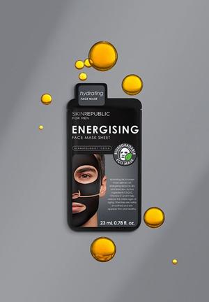 Men's Energising Face Mask Sheet