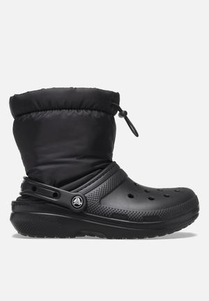 Classic lined neo puff boot - black 