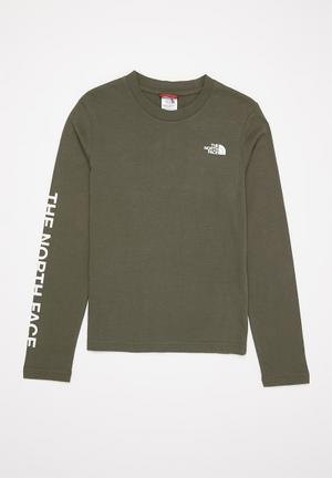 the north face simple dome long sleeve