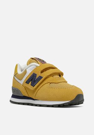 new balance 574 kids yellow