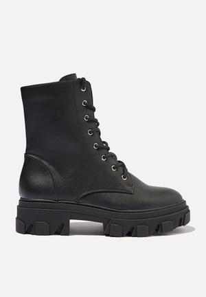 black short biker boots