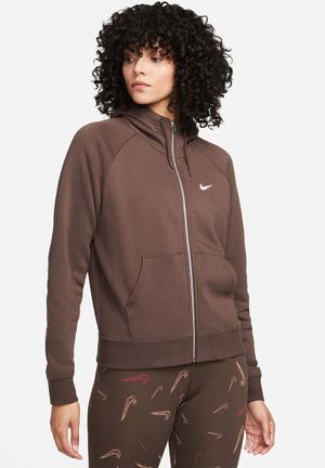 nike white hoodie zip up