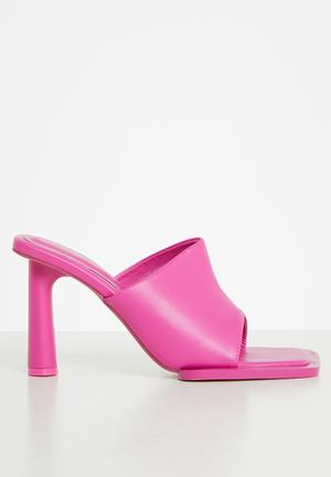 Sadie mule heel - pink