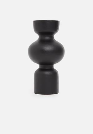 Bulb vase - matte black