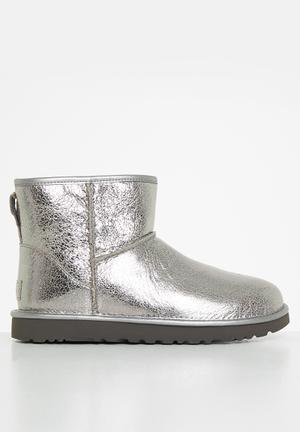 silver ugg trainers