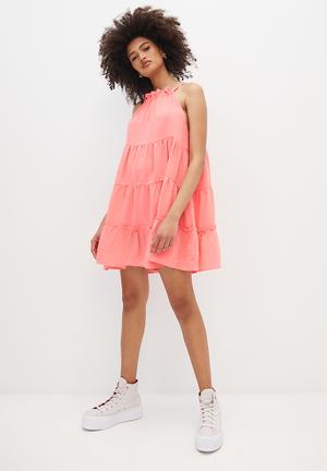 Alexis Dolci Ruffle Tiered Mini Dress