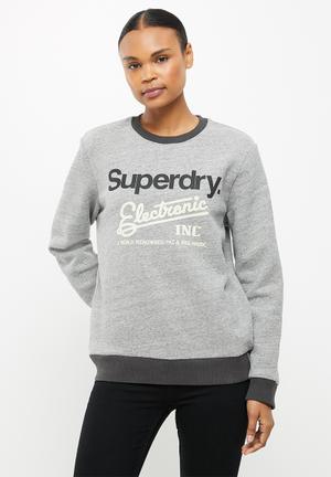 superdry alice crew sweatshirt