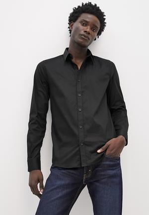 Black shirt 2024 for mens online