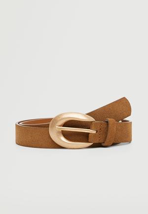 Women's Medium Brown 1.5 Leather Belt