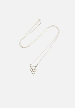 Double Triangle Pendant