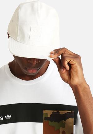 5 Panel Cap - White adidas Originals Headwear | Superbalist.com