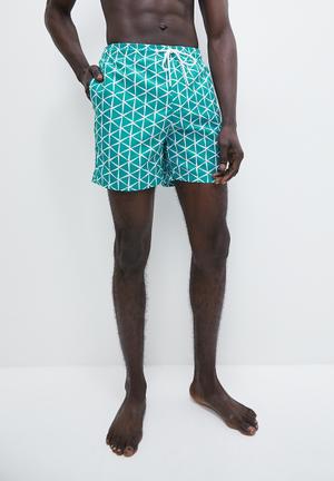 Louis Vuitton LV x YK Monogram Faces Swimshorts Dark Night Blue. Size Xs