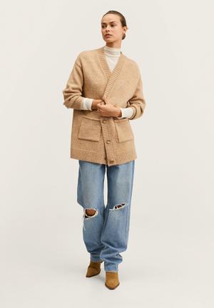 navy cable knit hooded button up swing coat