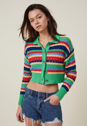 Multicolored S Kosmika cardigan WOMEN FASHION Jumpers & Sweatshirts Cardigan Casual discount 95% 