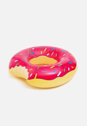 Strawberry donut float