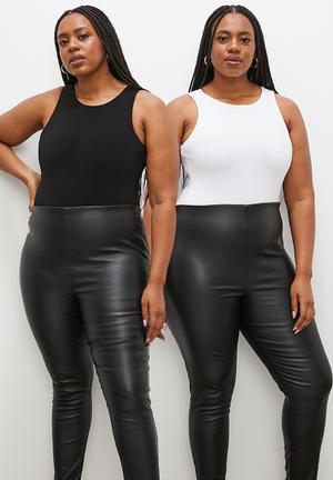 plus size pvc bodysuit