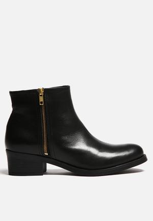 Amalie Leather Boot - Black Vero Moda Boots | Superbalist.com