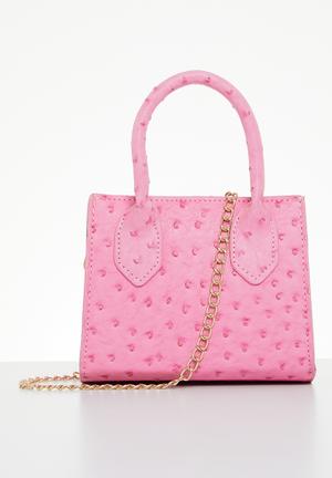 Ella top handle bag - pink