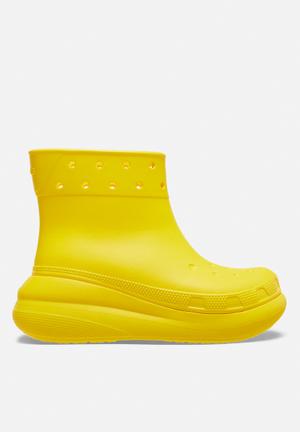 Classic crush rain boot - lemon