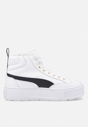 white chunky sneakers puma