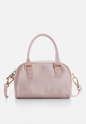 No Boundaries Faux Leather Mini Barrel Bag 